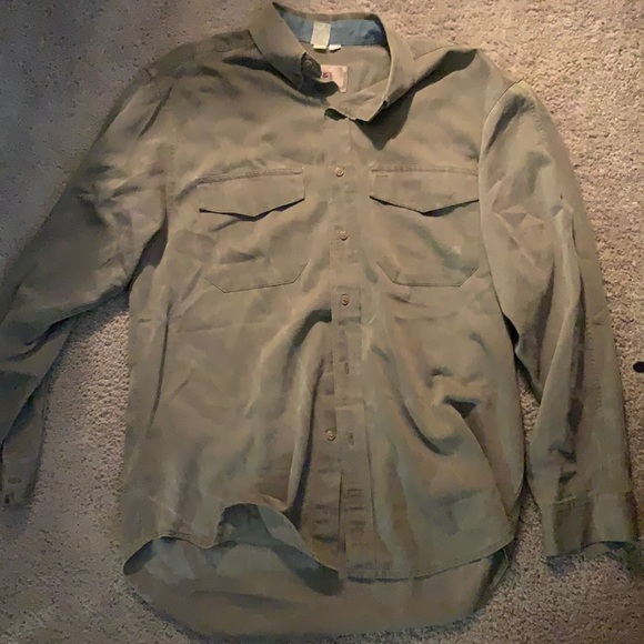 The territory ahead tan casual button up - Picture 1 of 5